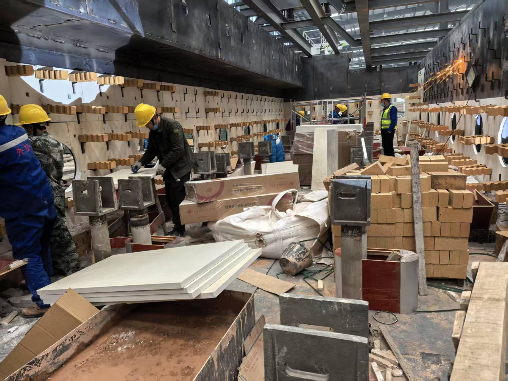 200 余吨耐火保温材料交付湖南！东峰兴达助力高强钢管热处理升级